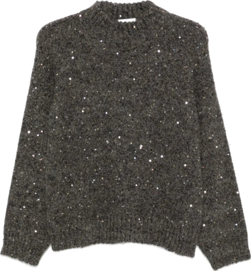 Panicale Dame Strikkevarer Grå M, Panicale Dame Strikkevarer Grå M,