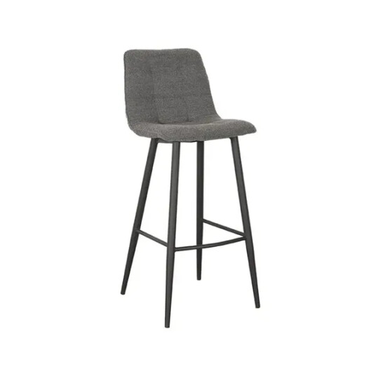 Trendcollection 2 Stk Chase Barstoler Grå