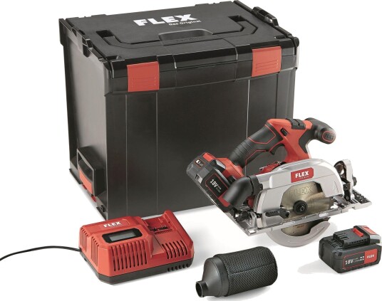 Flex Sirkelsag CS62 18.0-Ec Med Batteri Og Lader
