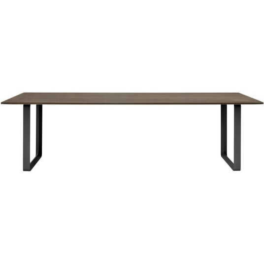 Muuto 70/70 Bord 108x255 cm Massiv Røkt Eik / Sort