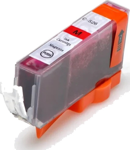 TB Blekkpatron CLI-526 Magenta (8.4ml), erstatter Canon CLI-526M/4542B001