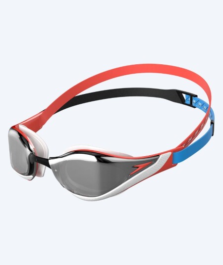 Speedo Elite svømmebriller Fastskin Pure Focus Mirror Rød/svart Speedo Elite svømmebriller Fastskin Pure Focus Mirror Rød/svart