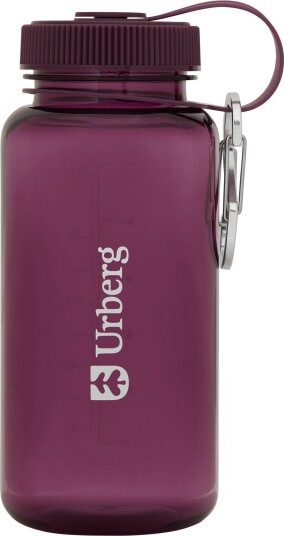 Urberg Tritan Bottle 600 ml Dark Purple OneSize, Dark Purple Urberg Tritan Bottle 600 ml Dark Purple OneSize, Dark Purple
