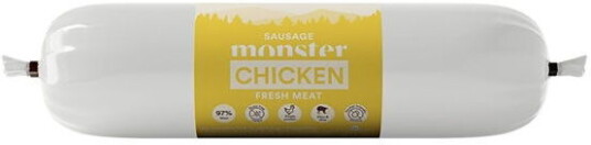 Monster Pet Food Kylling Hundepølse Våtfôr 200 g
