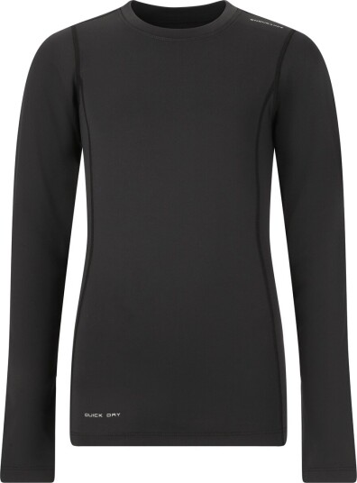 Endurance Power Winter Langermet Baselayer T-skjorte Barn Svart 128
