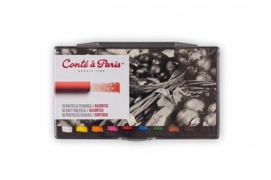 Conté à Paris Soft Pastel Chalk 10stk