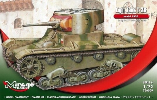 Mirage Light Tank T-26 Modell 1933
