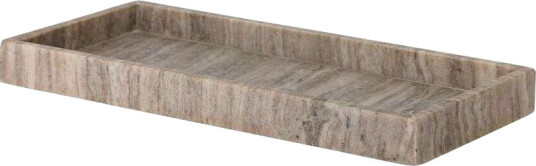 Bloomingville - Majsa Tray L38 Brown Marble Bloomingville Bloomingville - Majsa Tray L38 Brown Marble Bloomingville