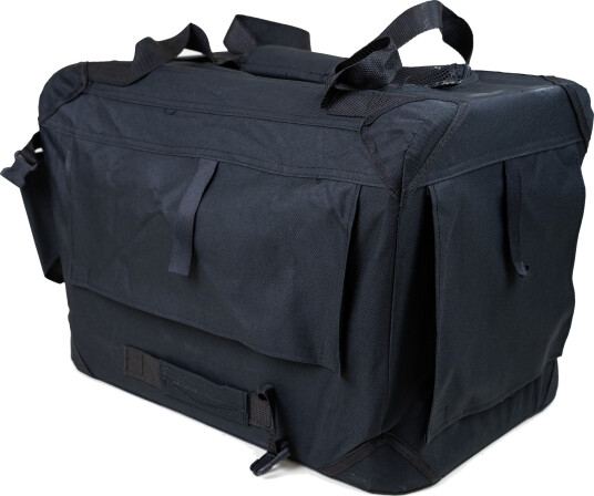 Lerretsbur Bella XXL Svart 91,4x63,5x63,5 cm Kanvas for Hundetransport