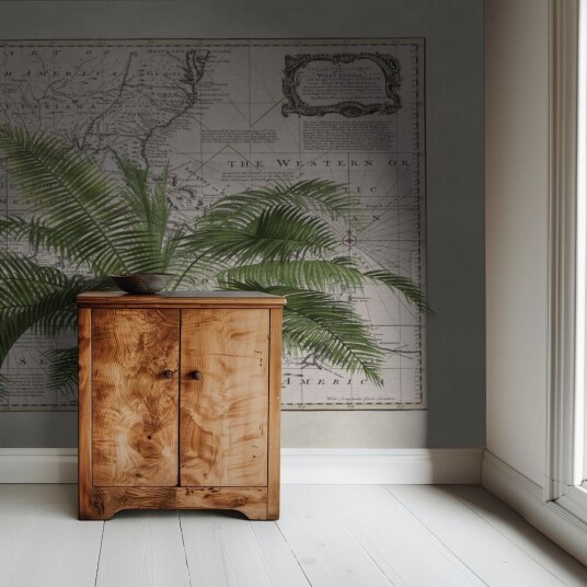Tapet Vintagekart Palm