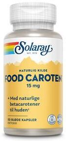 Solaray Food Caroten 50 kaps. Solaray Food Caroten 50 kaps.