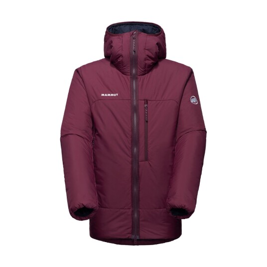 Mammut Rime Pro Belay In Hooded Jacket Men Vin black L