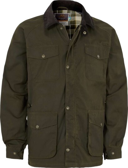 Swedteam 1919 Waxed Hunting Jacket Hunting Green 52