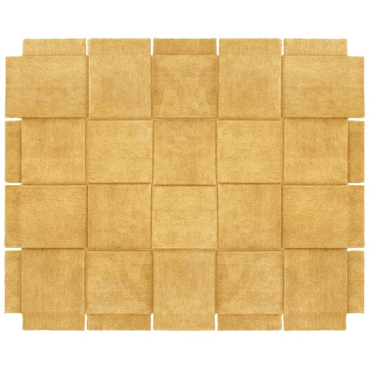 Design House Stockholm Basket Teppe Yellow Ochre 245x300 cm Design House Stockholm Basket Teppe Yellow Ochre 245x300 cm