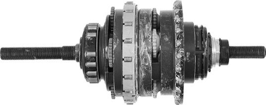 Shimano Nexus navinnsats 187mm aksel til gearnav modell SG-C7000-5R og 5V