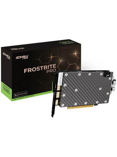 Inno3D GeForce RTX 5080 iCHILL Frostbite Pro   16GB GDDR7 RAM   Grafikkort