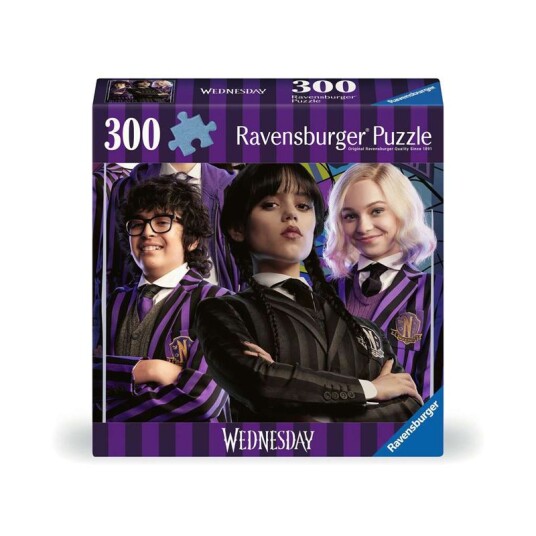 Ravensburger Puslespill 300 Brikker Wednesday: Outcasts Are In
