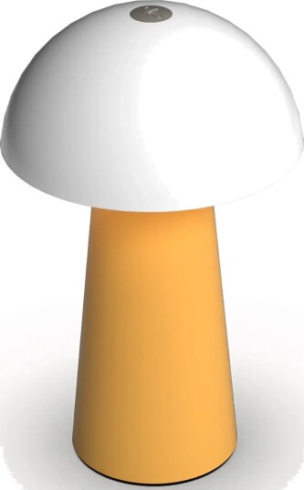 Kreafunk Bello Bærbar Lampe Yellow 12.0X 19.6CM Kreafunk Bello Bærbar Lampe Yellow 12.0X 19.6CM