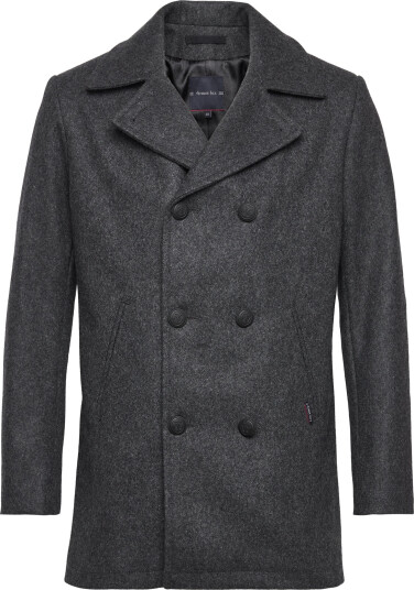 Armor Lux Pea Coat "Kermoor" - Grey - L
