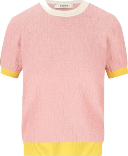 Fendi Dame Strikkevarer Rosa S,