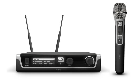 Ld Systems U5xx Hhc Trådløst System Med Kondensatormik Velg Frekvens