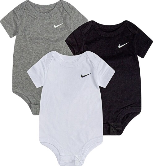 Nike 3R 3Pk Bodysuit Multi/patterned 68 74