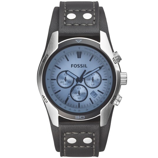 Fossil Grant Ch2564 - Herre - 44 mm - Analog - Kvarts urverk - Mineralglas Fossil Grant Ch2564 - Herre - 44 mm - Analog - Kvarts urverk - Mineralglas