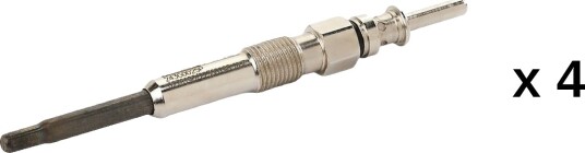 Glødeplugg RIDEX PLUS 243G0208P