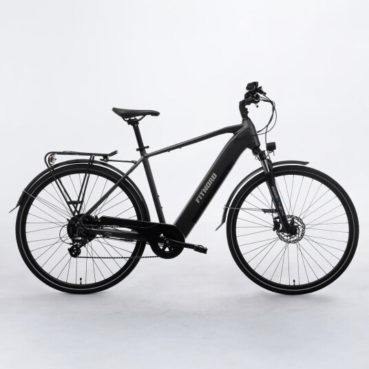 FitNord Venture 300 Elsykkel G2 sort - Flere størrelser