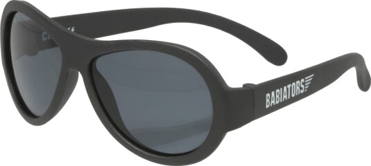 Babiators Solbriller - Aviator - Black Ops Black - Babiators - 3-5 år (98-110) - Solbriller - Svart