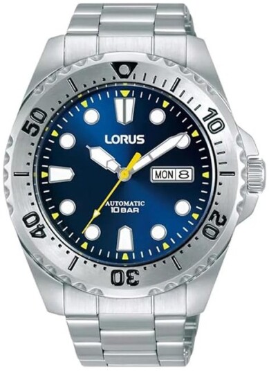 Lorus Herreklokke RL473BX9 Sport Blå/Stål Ø44 mm Lorus Herreklokke RL473BX9 Sport Blå/Stål Ø44 mm