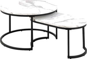Nordform Sofabord Timo, 2 stk 1648979-01-80 1734470-01-0 Nordform Sofabord Timo, 2 stk 1648979-01-80 1734470-01-0