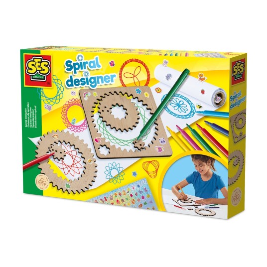 SES Creative Spiral Designersett trehjul S14788