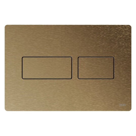 Tece Tecesolid WC Betjeningsplate Børstet Bronse Tece Tecesolid WC Betjeningsplate Børstet Bronse
