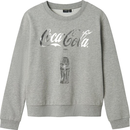 LMTD Collegegenser NlfSusi CocaCola Grå Melert LMTD 15 år 170 Collegegenser