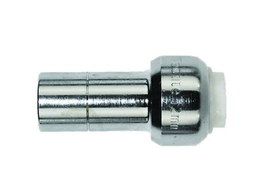 Tectite Classic Reduksjon 12 x 10 mm, Krom
