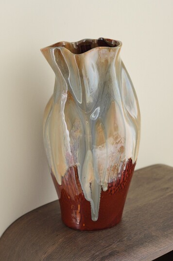 Ellos Home Vase Heidi høyde 36.5 cm Flerfarget