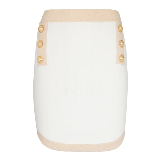 Balmain Dame Skjørt Hvit S,