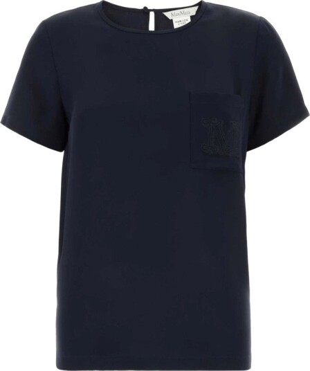 Max Mara Dame Topper Blå XS,