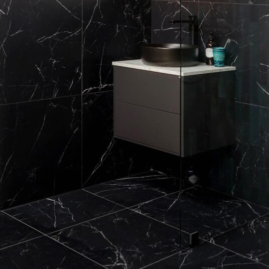 Klinker Fioranese Marmorea Port Laurent Effect Sort 60x60 cm R Matt Klinker Fioranese Marmorea Port Laurent Effect Sort 60x60 cm R Matt