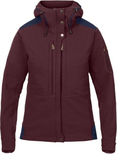 Fjellreven Keb Touring Jacket , Dame Dark Garnet/Night Sky S