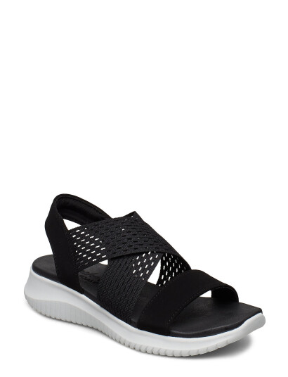 Skechers Womens Ultra Flex - Neon Star - Black - 40