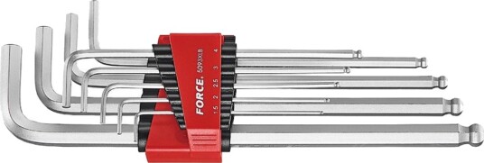 FORCE 5093XLBS Vinkelskrutrekkersett