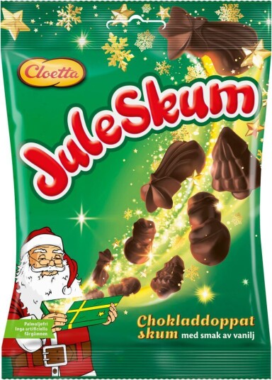 Juleskum Chokladdoppat 140g Juleskum Chokladdoppat 140g