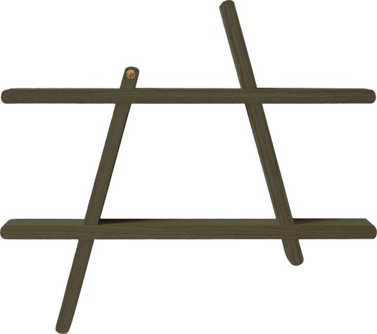 Andersen A-Shelf medium 52x46 cm, olivengrønn