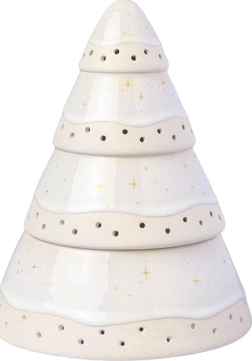 Villeroy & Boch - Winter Glow hurricane lys tre 14,5x18,5 cm Villeroy & Boch - Winter Glow hurricane lys tre 14,5x18,5 cm