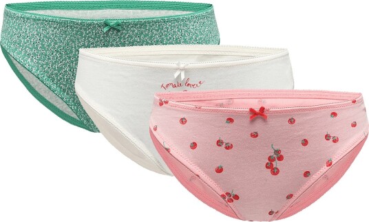 Etam Jackie 3 Briefs Pink M Etam Jackie 3 Briefs Pink M