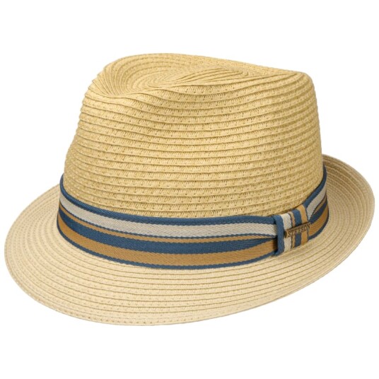 Stetson Trilby Toyo 61/XL, Beige Mix