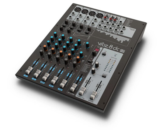 Ld Systems Vibz 8 Dc 8ch. Mix Console With Dfx And Compressor Ld Systems Vibz 8 Dc 8ch. Mix Console With Dfx And Compressor