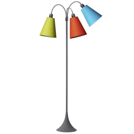 E27 TRAFIK gulvlampe Nielsen Light Grå Oransje turkis lime E27 TRAFIK gulvlampe Nielsen Light Grå Oransje turkis lime